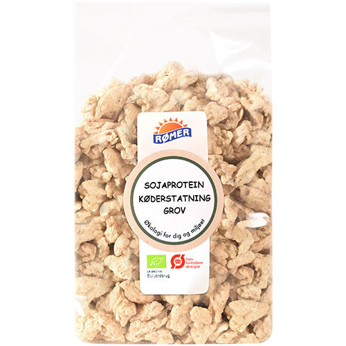 Kjøtterstatning Soyaprotein Øko fra Rømer