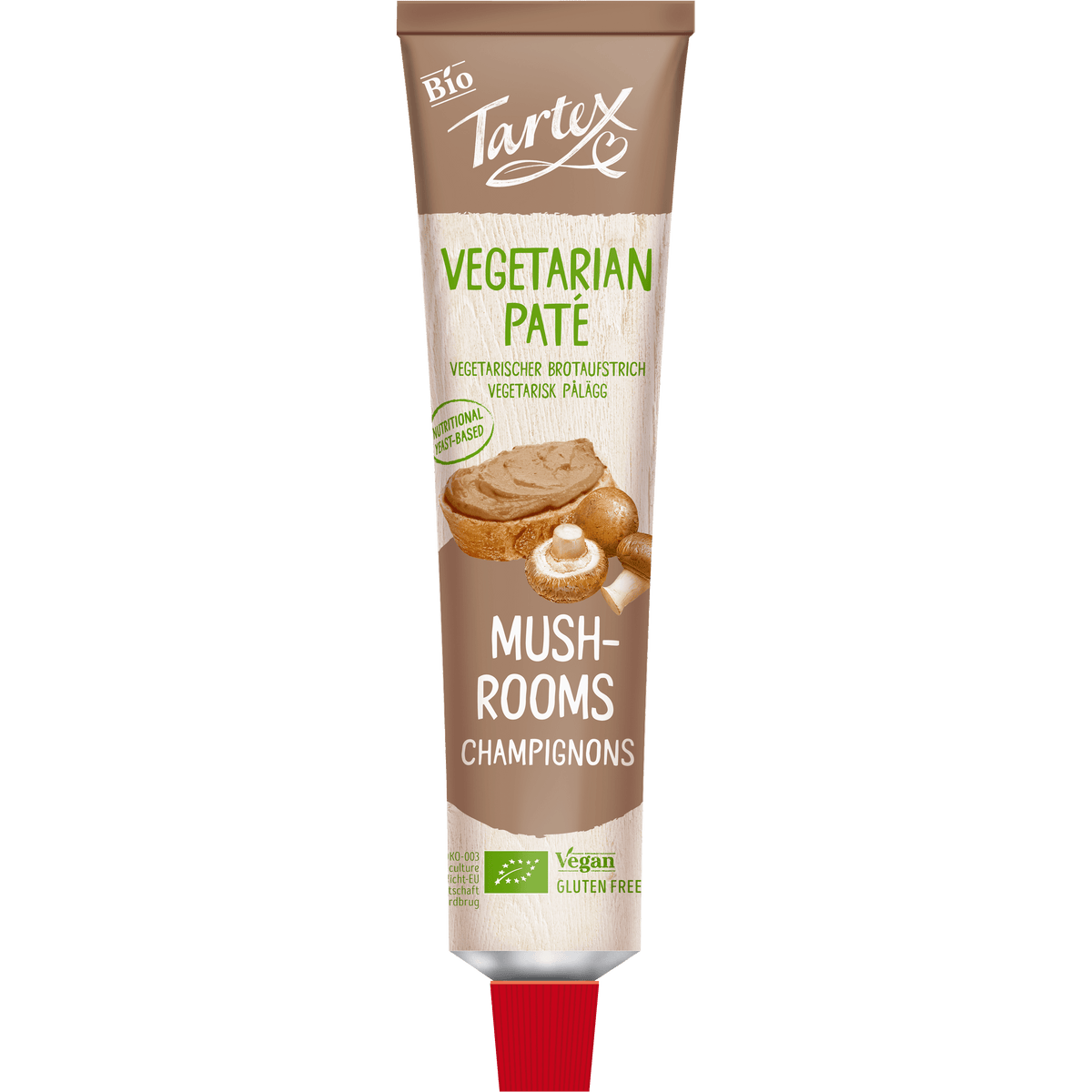 Tartex Paté Tube Økologisk | Champignon fra Tartex