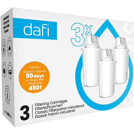 Filterpatroner 3-pakk fra Dafi