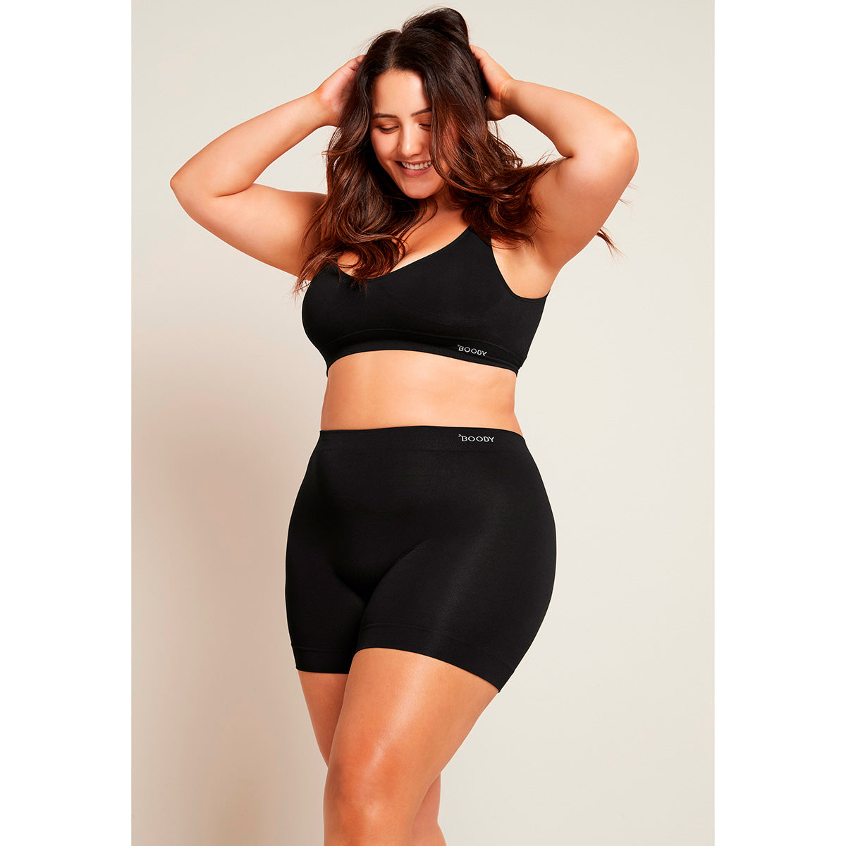 Boody Smoothing Short Sort | Str. S fra Boody