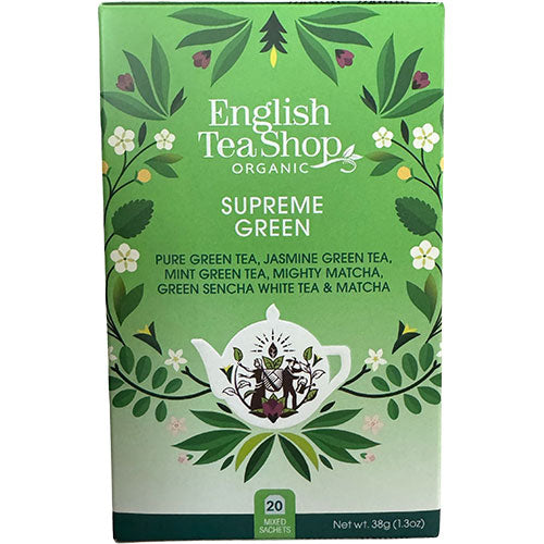 Supreme Grønn Te, Økologisk fra English Tea Shop