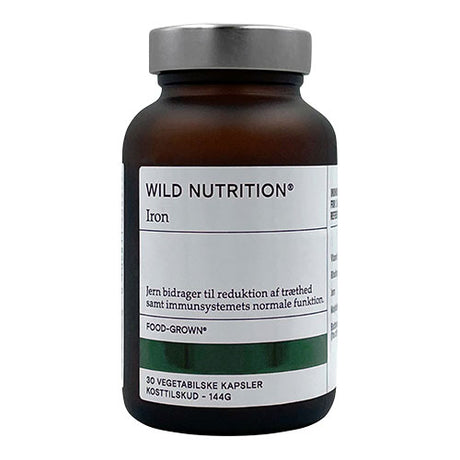Food-Grown Jern Plus ? Naturlige Jerntabletter fra Wild Nutrition