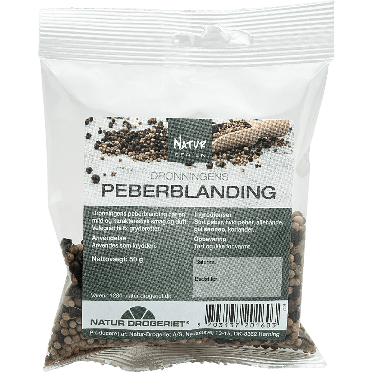 Natur-Drogeriet Dronningens Pepperblanding | 50 g