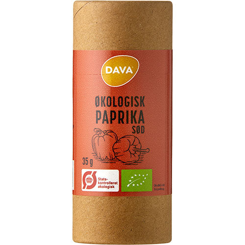 Økologisk paprika, søt fra DAVA
