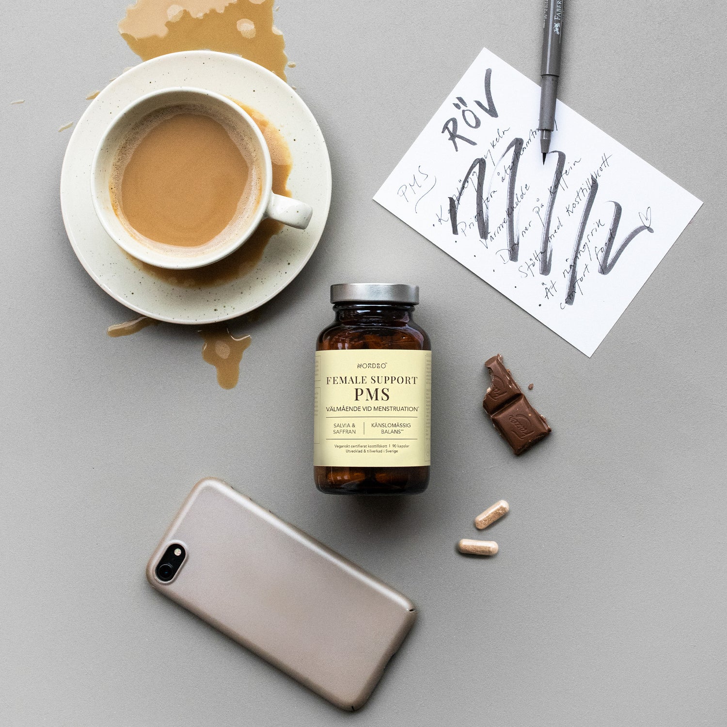 NORDBO Female Support Pms | 90 kapsler