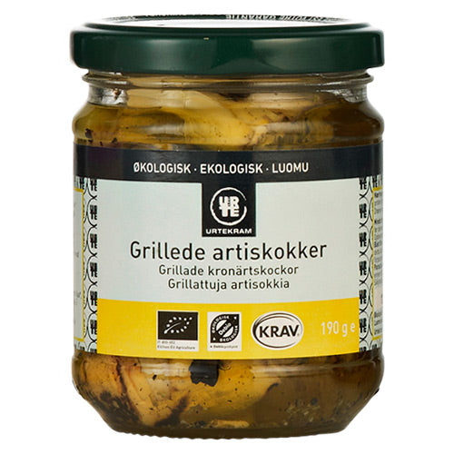 Artisjokker grillede, i olje Ø fra Urtekram