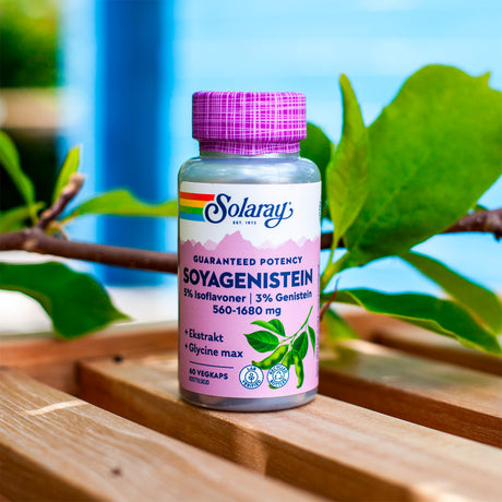 Solaray Soyagenistein | 60 kapsler fra Solaray