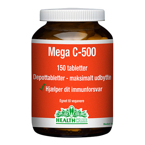Health Care Mega C 500 mg fra HealthCare