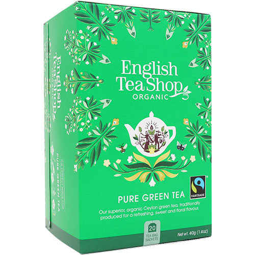 English Tea Shop Pure Green Tea Økologisk | 20 br fra English Tea Shop