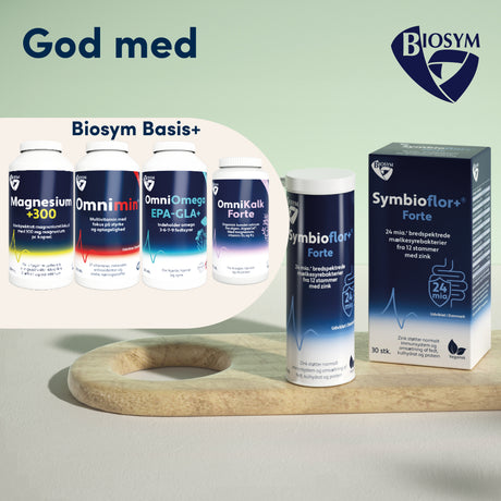 Biosym Symbioflor+ Forte | 30 kapsler fra Biosym