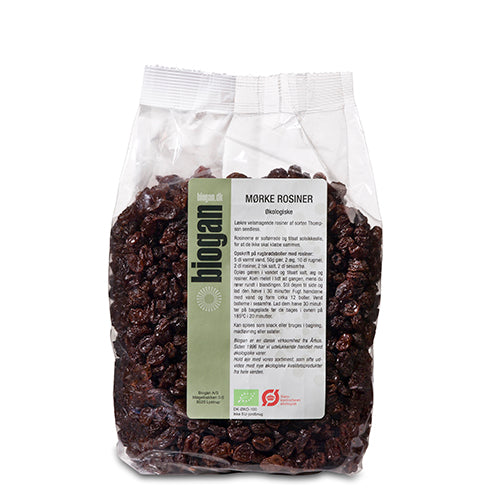 Rosiner Mørke Øko fra Biogan