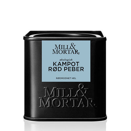 Kampot Rød Pepper Øko fra Mill & Mortar