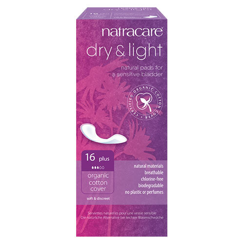 Dry & Light Plus bind fra Natracare