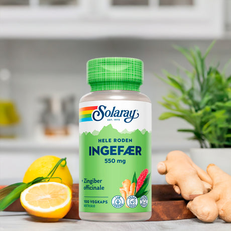 Ingefærrot fra Solaray