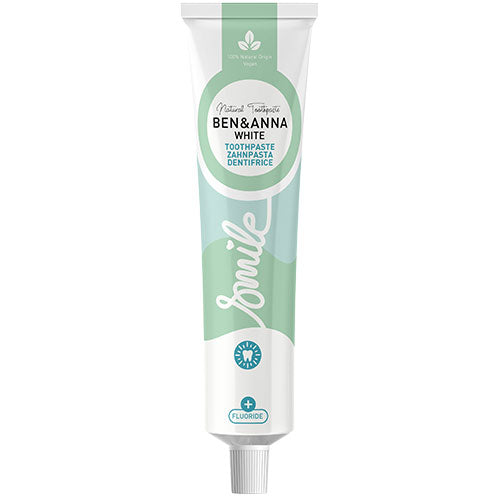 Ben & Anna Toothpaste (75 ml) | White + Fluoride fra Ben & Anna