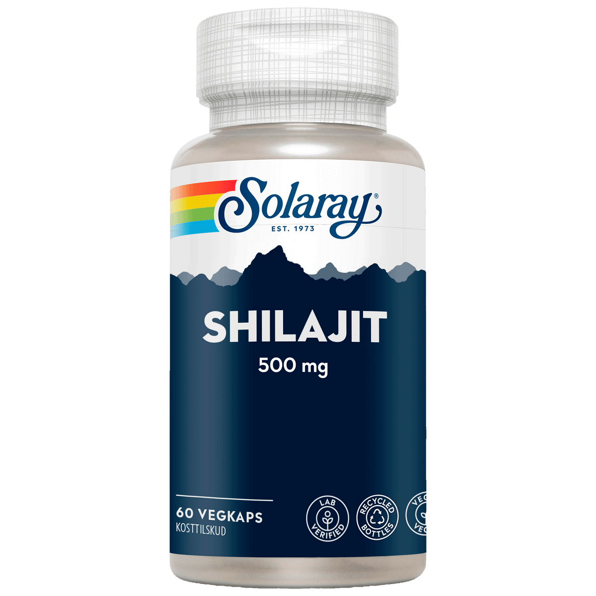 Solaray Shilajit 500 mg | 60 kapsler