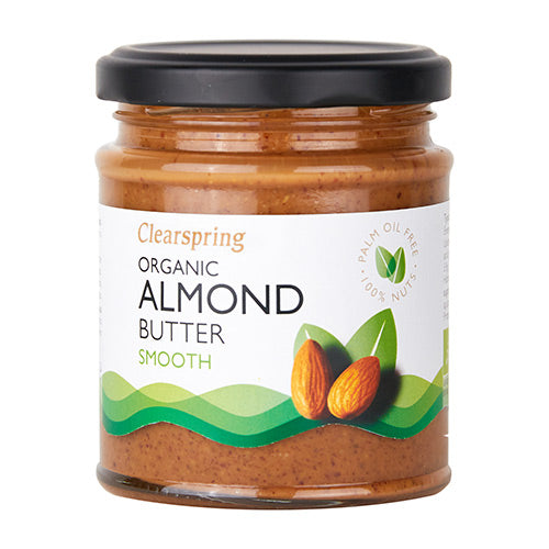 Almond Butter Smooth Ø fra Clearspring