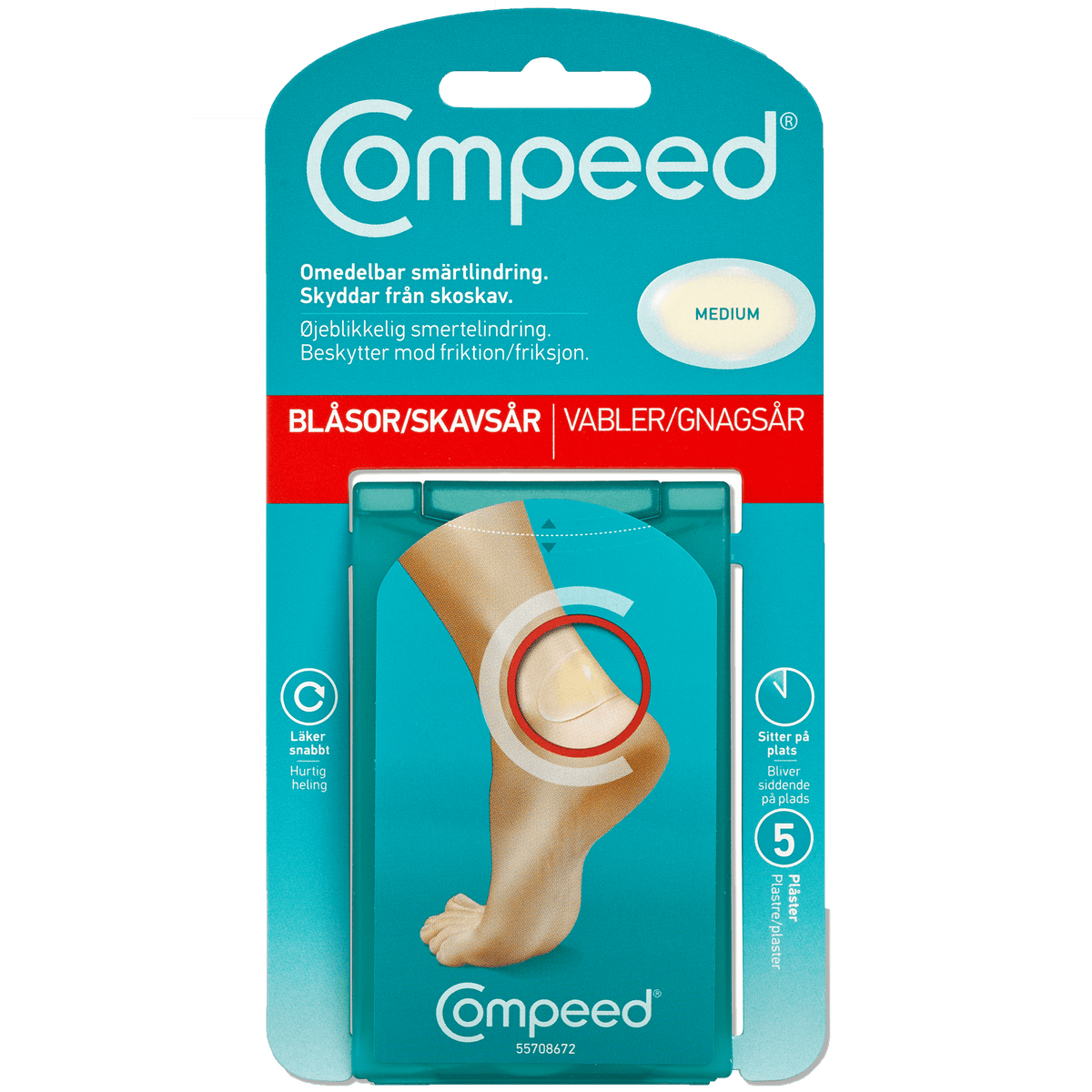Compeed Gnagsårplaster | Medium