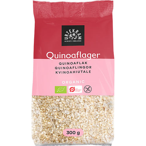 Urtekram Quinoa flager glutenfri Ø | 300 GR fra Urtekram