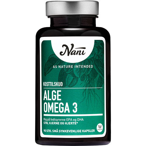 Nani Alge Omega 3 | 90 Kapsler fra Nani