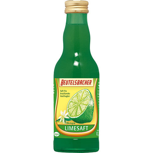 Beutelsbacher Limesaft Økologisk | 200 ml fra Beutelsbacher