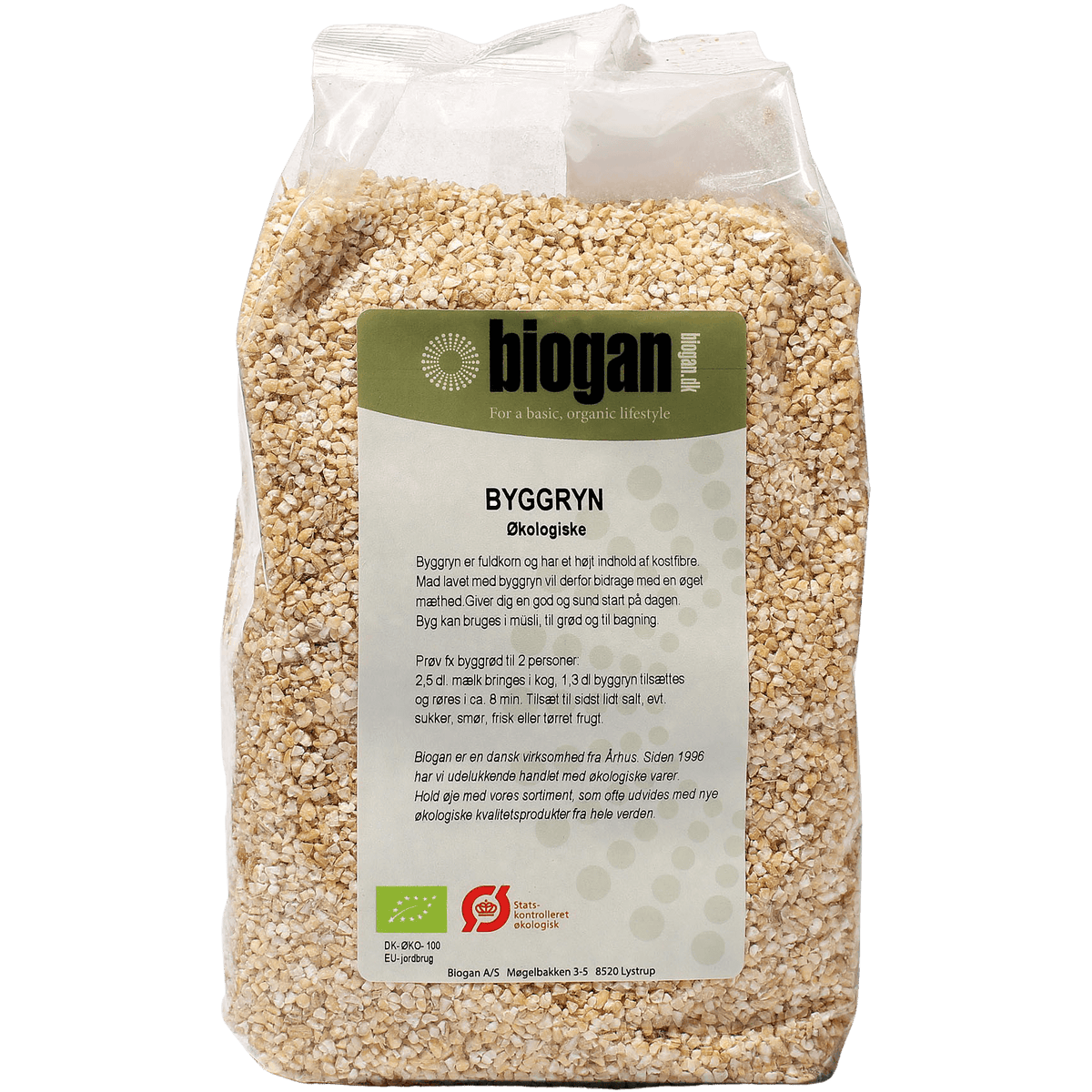 Biogan Byggryn Økologisk | 750 g