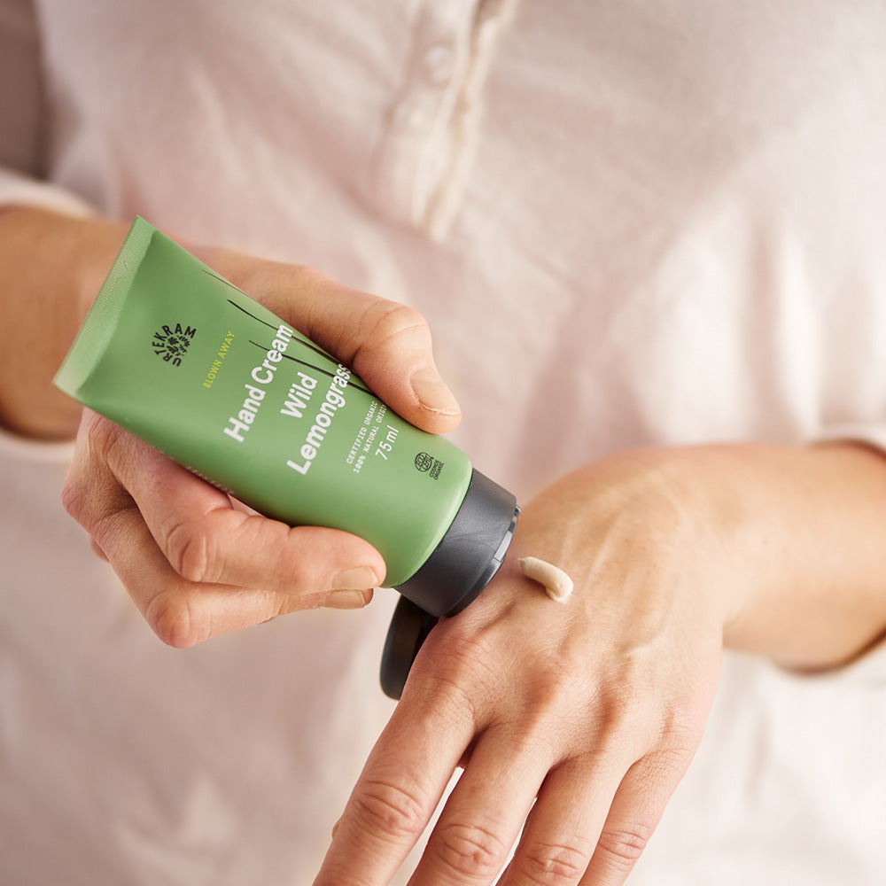 Håndkrem Wild Lemongrass fra Urtekram