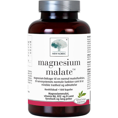 New Nordic Magnesium Malate | 180 kapsler fra New Nordic