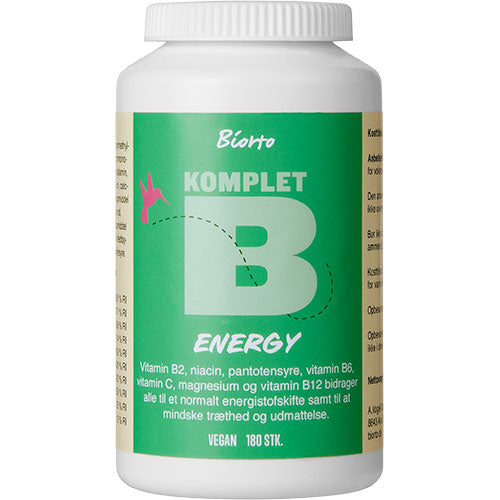 Biorto Komplet B Energy | 180 KAP fra Biorto
