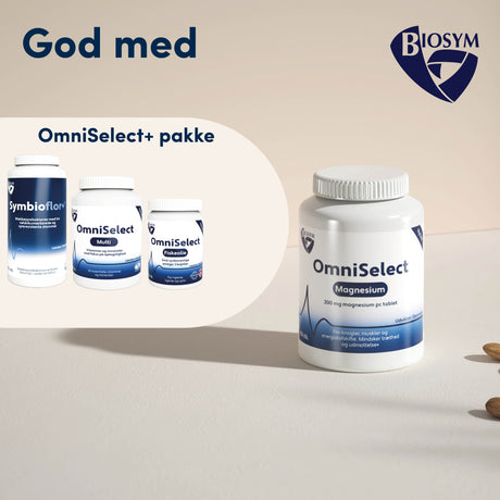 Biosym Omniselect Magnesium | 100 Tabl. fra Biosym