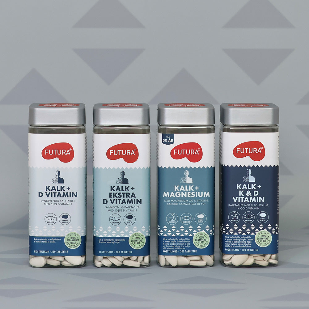 Kalk + D-vitamin fra Futura