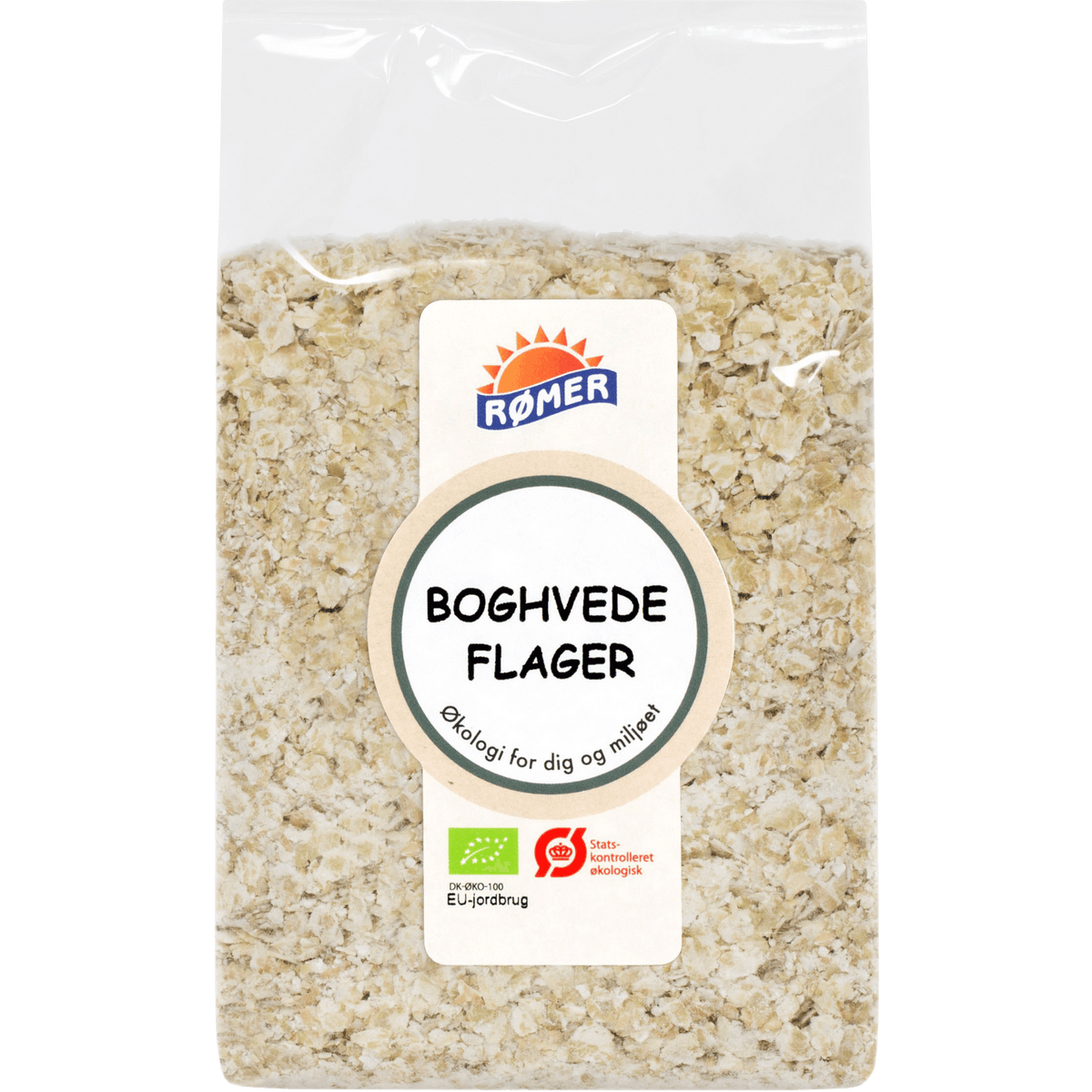 Rømer Bokhveteflak Økologisk | 500 g