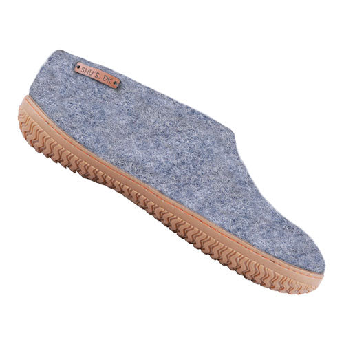 SHU`S hjemmesko med gummi sål Denim | 46 fra SHUS