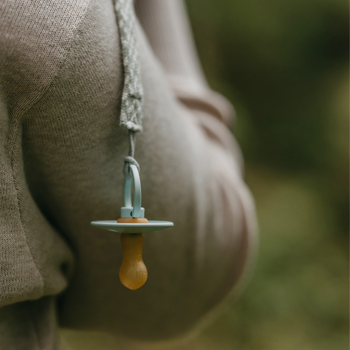 Smokkesnor Flettet (Sage/Ivory) fra BIBS