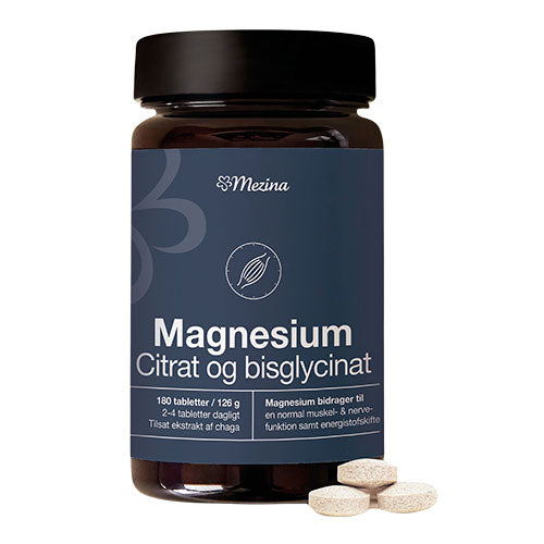 Mezina Mineral Komplex - Magnesium | 180 Tabl. fra Mezina