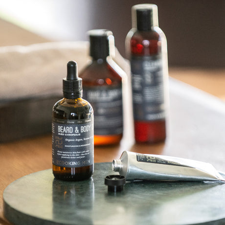 Skjegg- og Kroppsolje Herre fra Ecooking