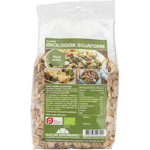 Soyaprotein Form Flak Øko fra Natur-Drogeriet