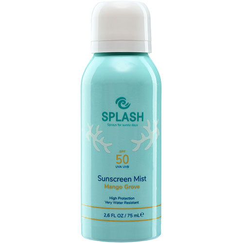 Mango Grove Sunscreen Mist SPF 50 Travel Size fra Splash