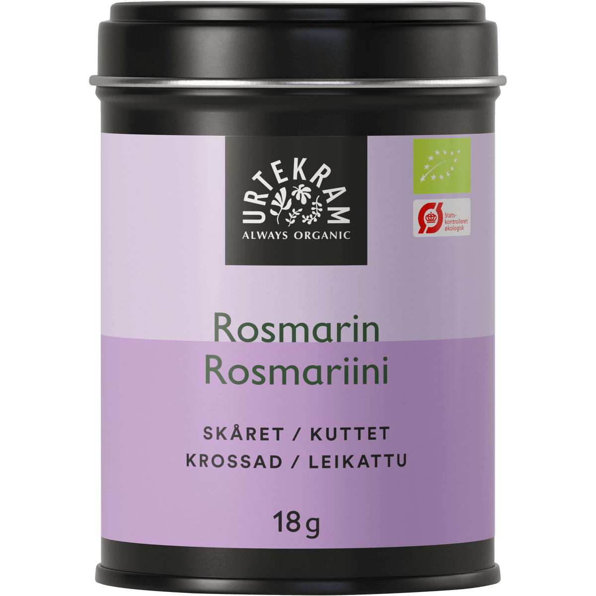 Urtekram Rosmarin Økologisk | 18 g fra Urtekram