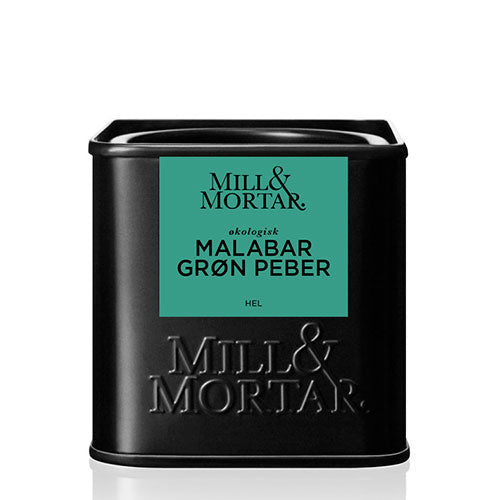 Malabar Grønn Pepper Øko fra Mill & Mortar