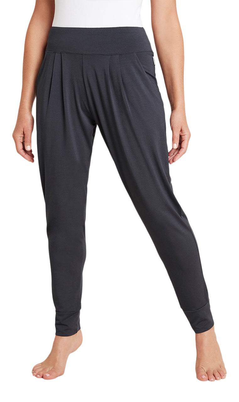 Boody Downtime Lounge Pants Storm | Str. S fra Boody