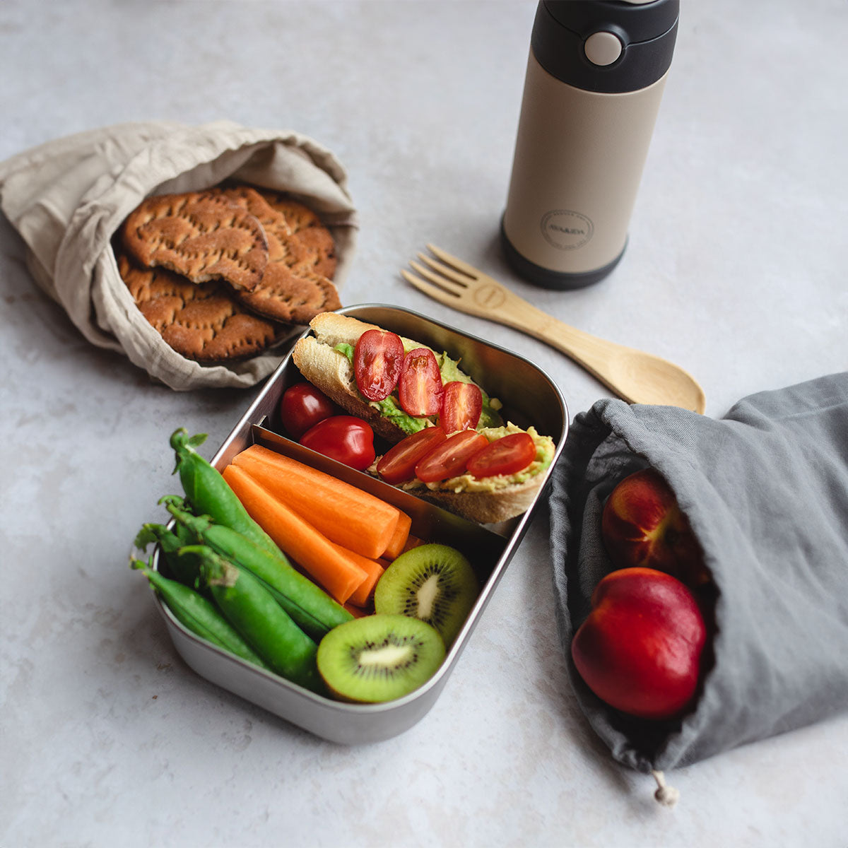 Lunsjboks Krembeige fra AYA&IDA