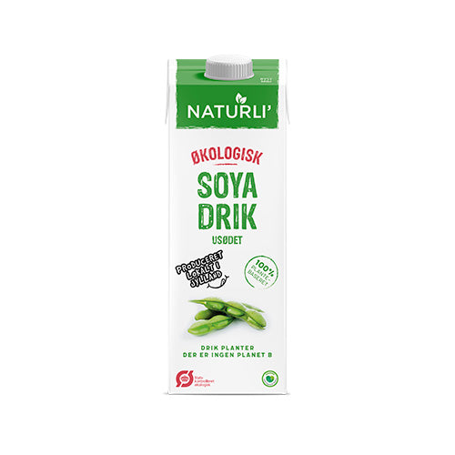 Soyadrikk uten sukker Økologisk fra Naturli