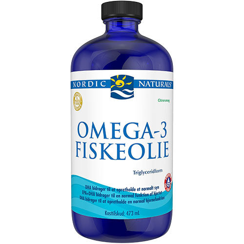 Omega 3 m. sitrussmak fra Nordic Naturals