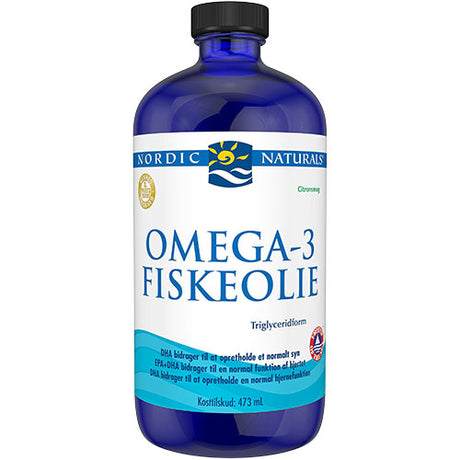 Omega 3 m. sitrussmak fra Nordic Naturals