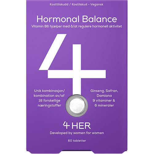 4HER Hormonal Balance | 60 Tabl. fra 4HER
