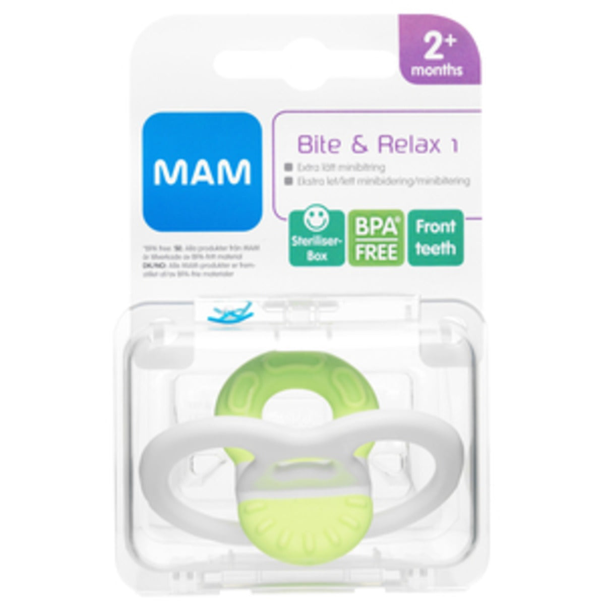 Bite & Relax Phase 1 - Mini bitering 2mån+ fra MAM