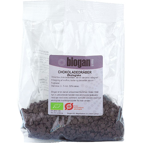 Sjokoladedråper Øko fra Biogan
