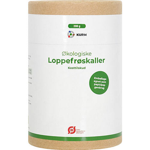 Kurm Loppefrøskaller Ø | 200 gr fra Kurm