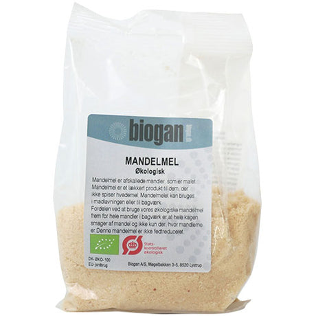 Biogan Økologisk Mandelmel | 100 gr fra Biogan